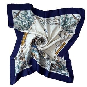 Hermès Carré 90 Silk Scarf - Classic Elegance with Minor Flaw